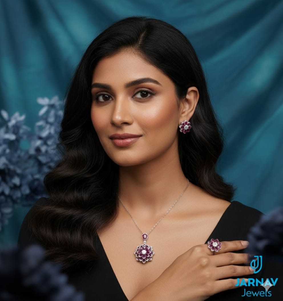 Moissanite & Silver Brilliance Set